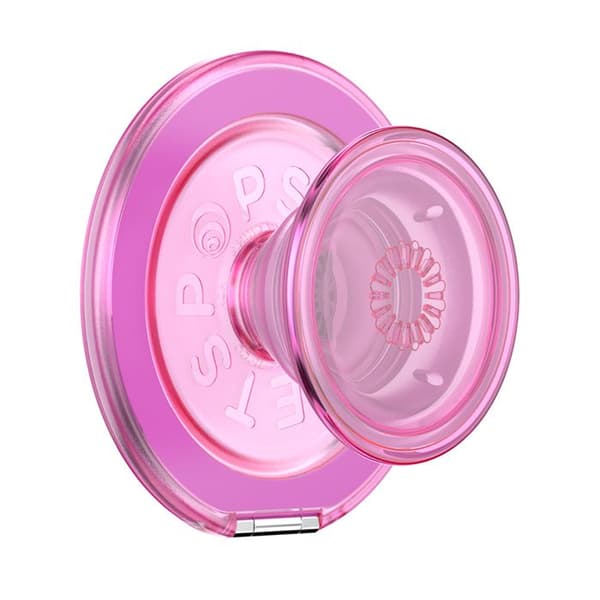 Support Smartphone PopGrip Kick-Out Premium Klæbende Stativ og Selfie PopSockets Rosa Ros