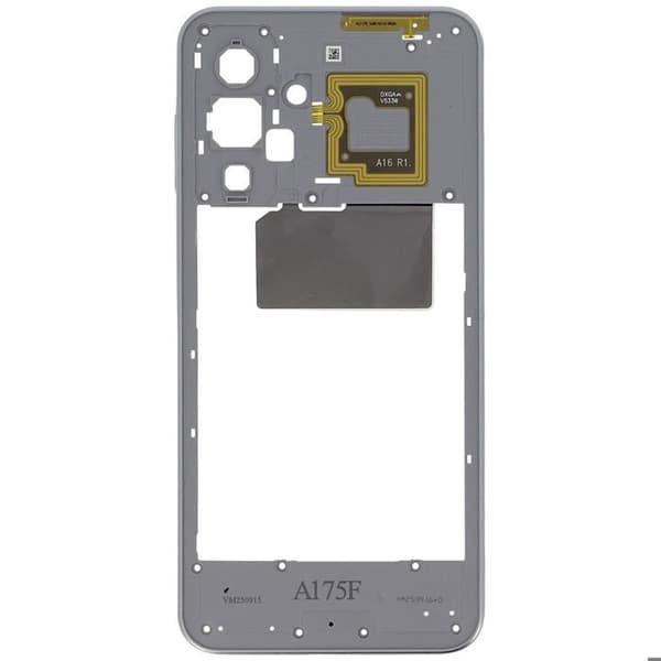 Central Chassis til Galaxy A17 4G Holdbar Struktur Service Pack Samsung Grå Grå