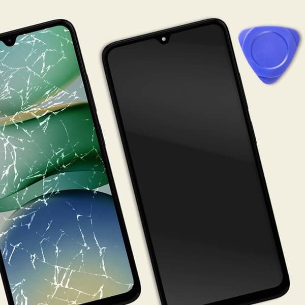 Skærm til Redmi A5 LCD + Berøringsglas + Relife Sort Ramme