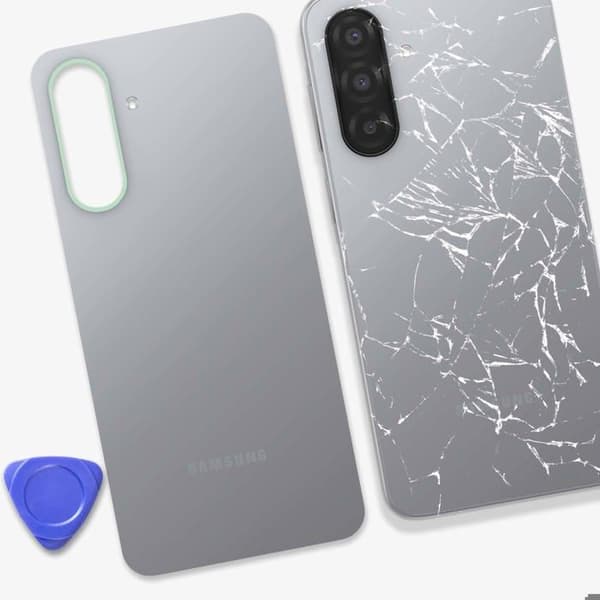 Ersättningsbatteri för Galaxy A17 4G Service Pack Samsung Grå Grå