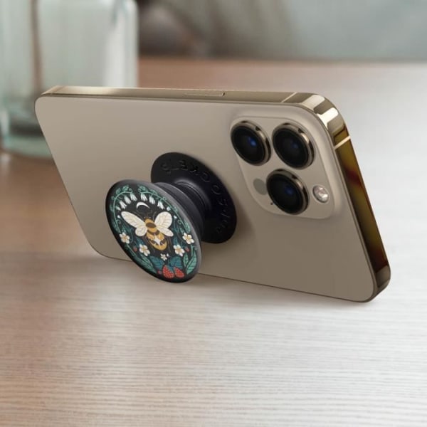 Accessoar för smartphone - POPSOCKETS - Design Bi - Videostöd - Utdragbar - Ultra Lätt Bi