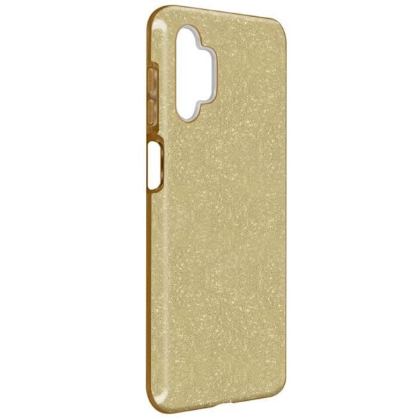 Skyddsskal - Samsung - Galaxy A32 - Glitter - Silikon - Stötabsorberande Guld
