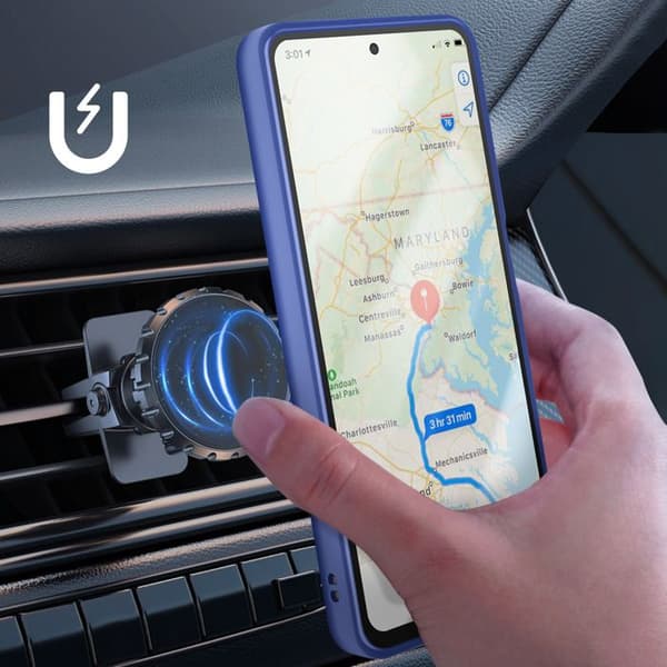 Coque Anneau - AVIZAR - Oppo A5 Pro - Blå - 360° Rotationsring - Magnetisk Fastgørelse Blå