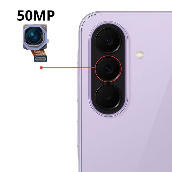 Hovedkamera 50 MP til Samsung Galaxy A37 5G / A57 5G Sort Svart