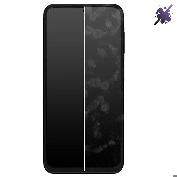 Härdat Glas för Galaxy A56 Hårdhet 9H Rep-Resistent Total Täcka Akashi Svart Svart