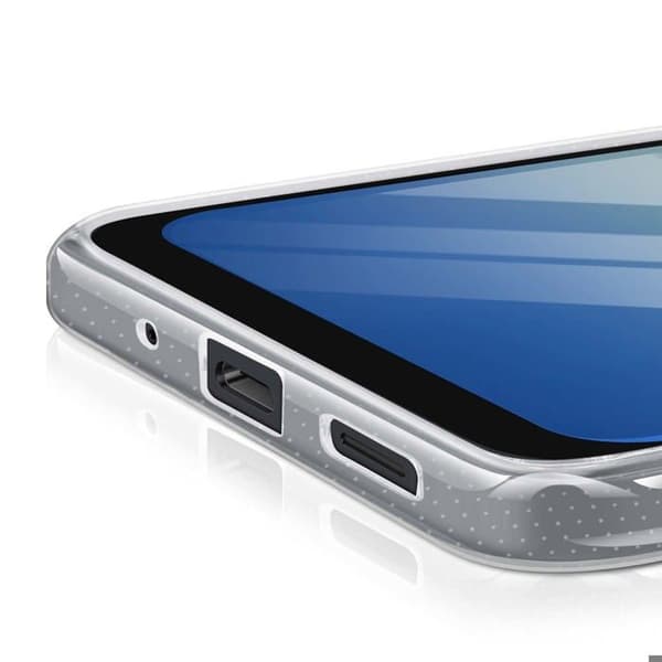 Coque - MAYAXESS - Galaxy A17 - Silikon - Transparent - Stötabsorberande Vit