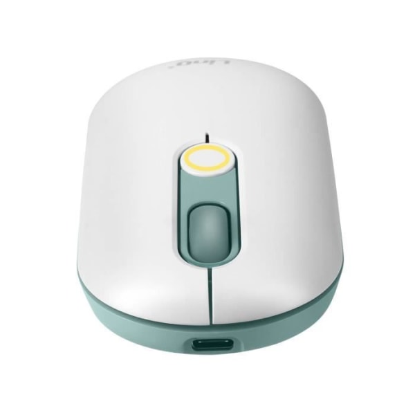LinQ Bluetooth-mus + USB-dongel, vit Vit