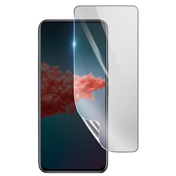 Näytönsuoja - 3MK - ZTE Axon 20 - Iskunkestävä Hydrogeeli - Läpinäkyvä - Naarmuuntumaton Transparent