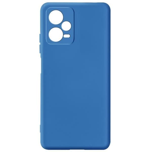 Coque - Xiaomi - Redmi Note 12 5G - Semi-hårdfør silikone - Stødbeskyttelse - Blå farve Blå