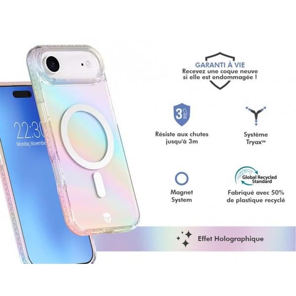 Coque FC Air MagSafe - IPhone Air - Holografinen