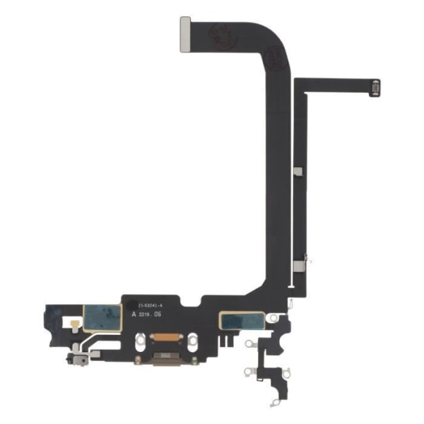 Lightning-opladningsstik - RELIFE - iPhone 13 Pro Max - Integreret mikrofon - Guldfarve - Kablet Gul