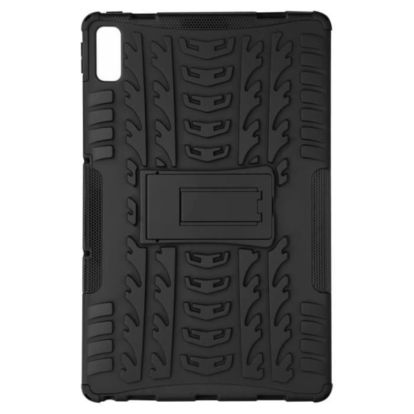Kotelo - AVIZAR - Lenovo Tab P11 Gen 2 - Iskunkestävä Bi-Material - Jalustan tuki Musta Svart