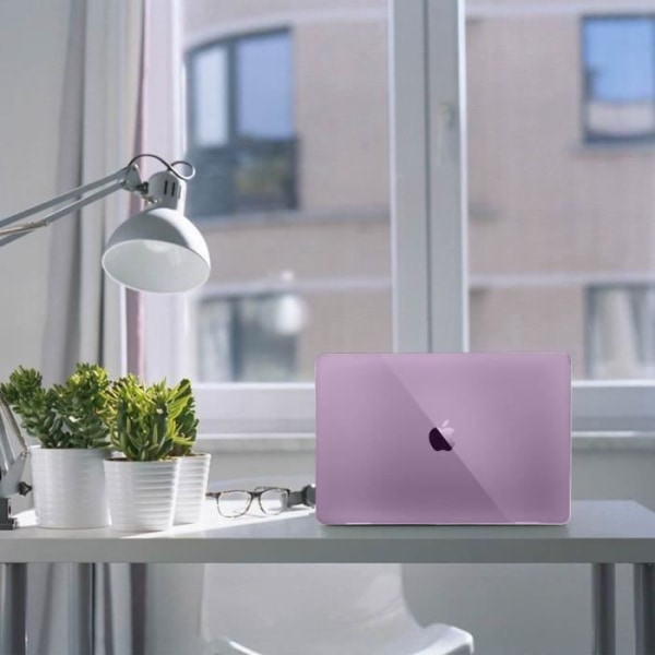 MacBook Air 13'' 2018 Protection Iskunkestävä polykabonaattikotelo, violetti