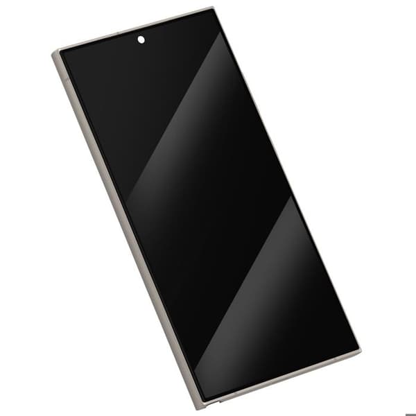 Fullskärm AMOLED - SAMSUNG - Galaxy S24 Ultra - Förmonterad chassi - Titangrå - Dynamic AMOLED 2X Grå
