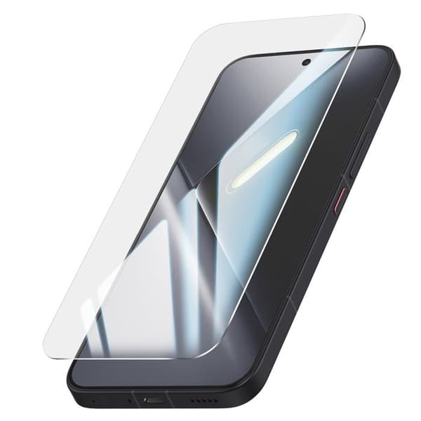 Skärmskydd för Poco X8 Pro Max i 2.5D Transparent Härdat Glas Vit