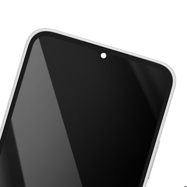 Komplet Soft OLED Erstatningsskærm til Galaxy A34 5G med Sølv Chassis Grå