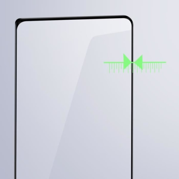 Lasi Ulkoinen näyttö, joka on yhteensopiva Samsung Galaxy Z Fold 5 Black Karkaistu lasikalvon kanssa