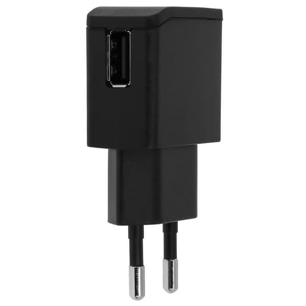 Original Sony EP800 USB netoplader - Sort Svart