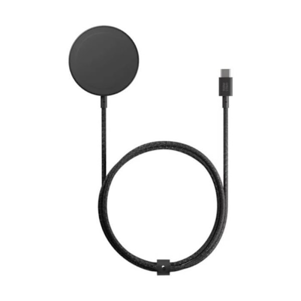Langaton Lataaja iPhone SnapStand Magneettinen Qi2 Native Union Musta musta