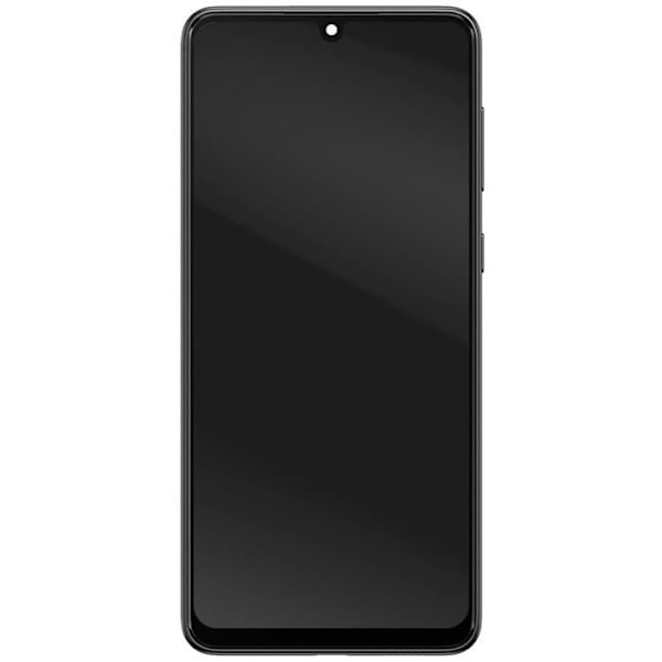 LCD-skärm + Touchscreen för Huawei Nova Y70 med svart chassi Svart