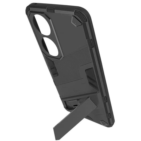 Coque - AVIZAR - Honor 90 - Hybrid Antichock - Støttefod - Sort Svart