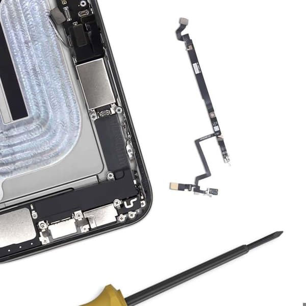 Wifi Antenne - iPhone 16 Pro - Sort - Udskiftning - Høj kvalitet Svart