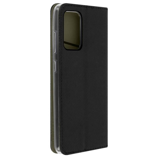 Fodral - Samsung - Galaxy A33 5G - Ekoskinn - Svart - Stödfunktion Svart