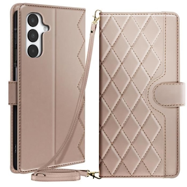 Samsung Galaxy A16 - Lompakko Kotelo, Kivimäntymäinen Beige Beige