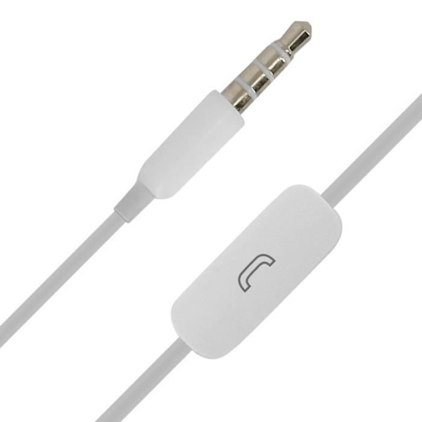 Original Huawei Headset Hörlurar Vit - Frigöringsknapp