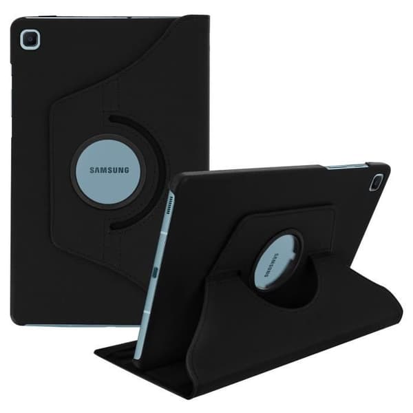Cover til Samsung Galaxy Tab S6 Lite Full Cover 360° Roterende Stand Sort Svart