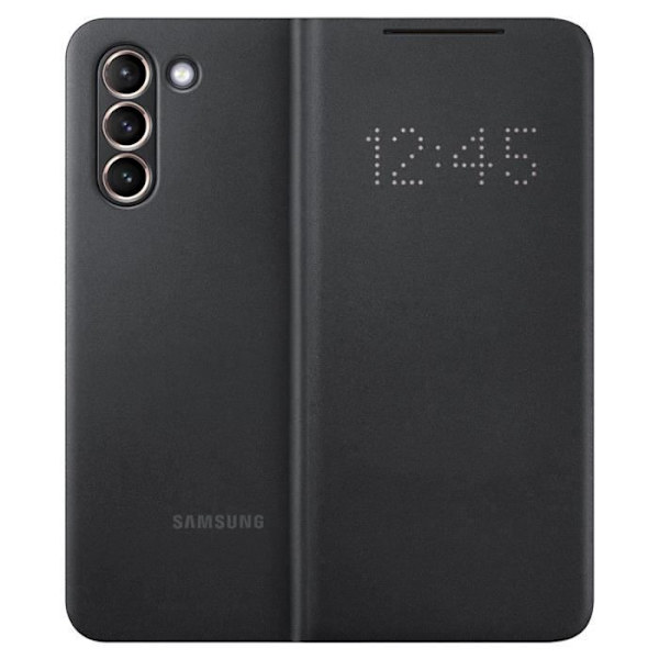 Etui - Samsung - Galaxy S21 Plus - Intelligent lock - Hårdt cover - LED View Cover Original Svart