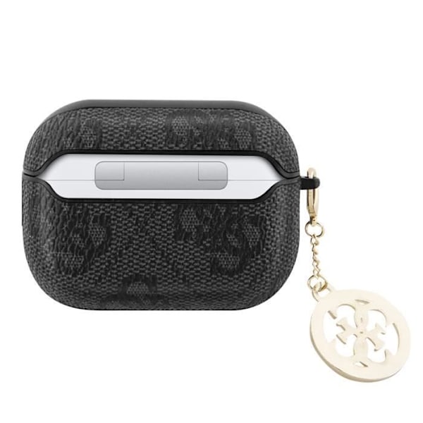 Skydd för AirPods Pro 2 med Elegant Charm Design Guess Svart