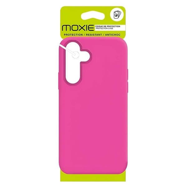 Cover - MOXIE - Galaxy A14 - TPU Stødabsorberende - Rosa - Blød Ros