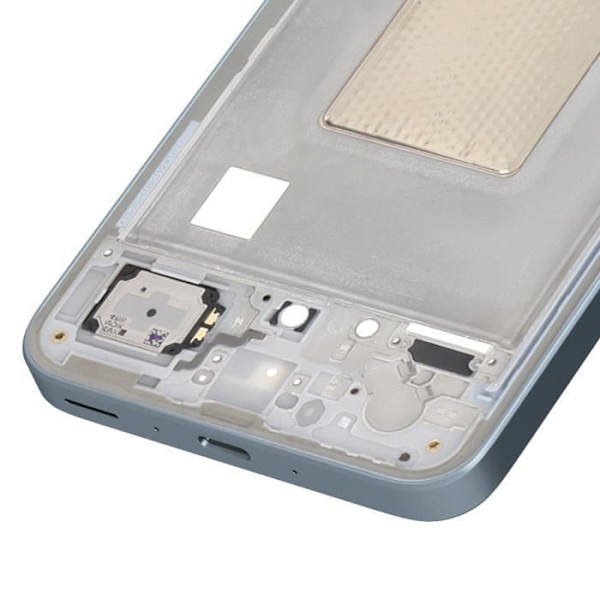 Central chassis for Samsung Galaxy A35 5G Original Service Pack Samsung Blue Blå