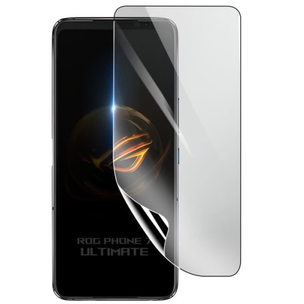 Skärmskydd - 3MK - Asus Rog Phone 7 Ultimate - Stötsäker Hydrogel - Transparent - Reptålig Transparent