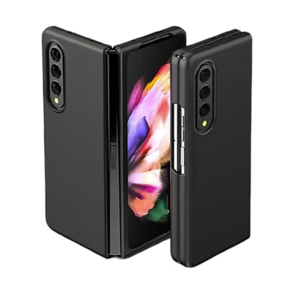 Skal för Samsung Galaxy Z Fold 5 Förstärkt SuperGrip Mercury Svart Svart