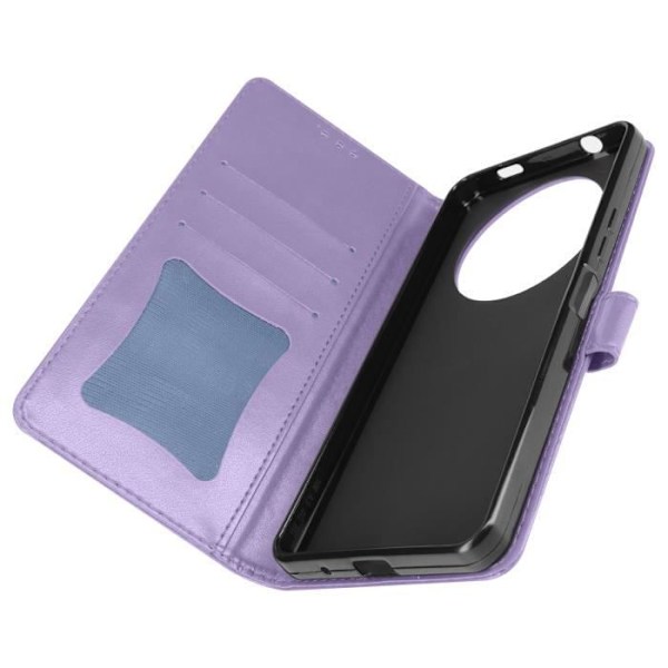 Mandala Flowers Case til Xiaomi Redmi A3 Wallet Support håndledsrem Lilla Lila