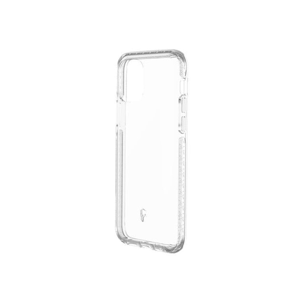 Puolijäykkä kotelo - Force Case New Life - iPhone 11 Pro - Läpinäkyvä - Iskuja vaimentava geeli - Korkea suoja Transparent