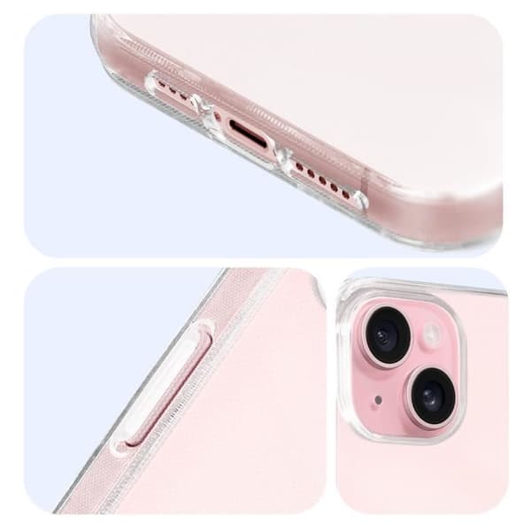Smartphonefodral - AVIZAR - Pureflex - Mjuk - Flexibel silikon - Gula inte Vit