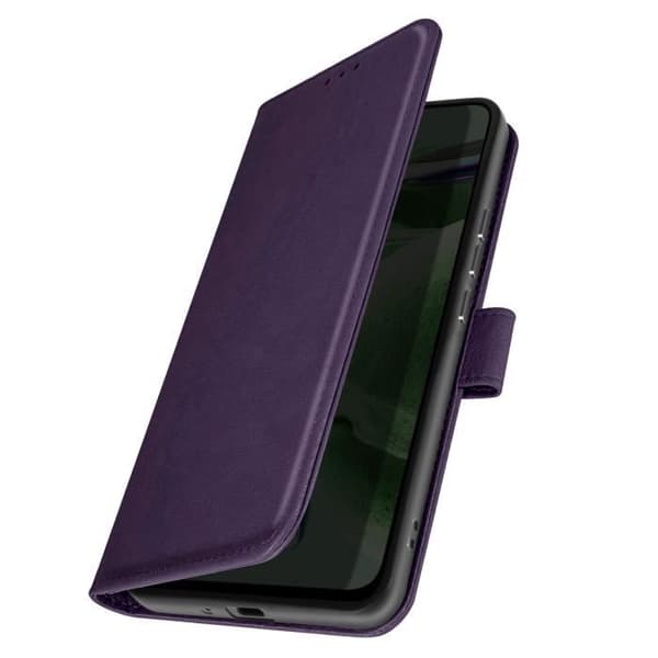Fodral för Honor 90 Smart - AVIZAR - Lila - Plånbok och videostöd Violett