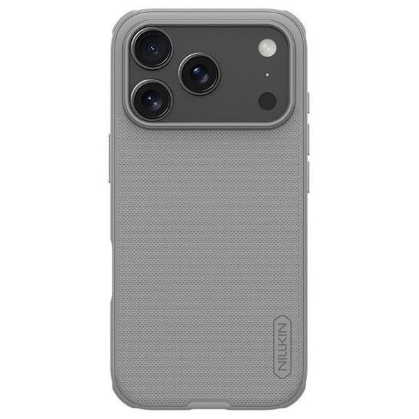 iPhone 17 Pro Max -kuori - TPU+PC, Harmaa Grå