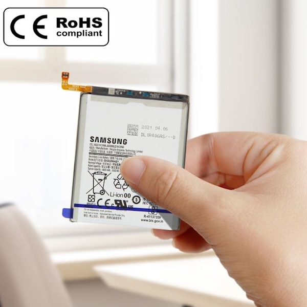 Internt batteri Samsung Galaxy S21 Plus 4800 mAh Original Sort Svart