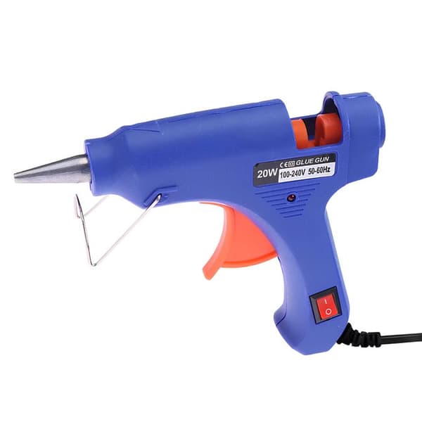 Lim pistol - AVIZAR - Mini 20W - Kompakt - Blå - Ledning 110-240V Blå