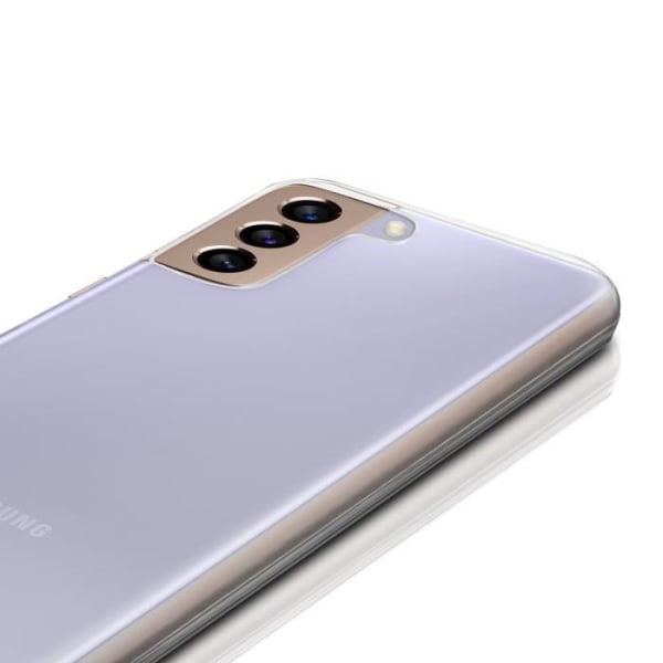 Coque - Samsung - Galaxy S21 - Silikone Blød - Gennemsigtig - Ultra-Tynd Transparent