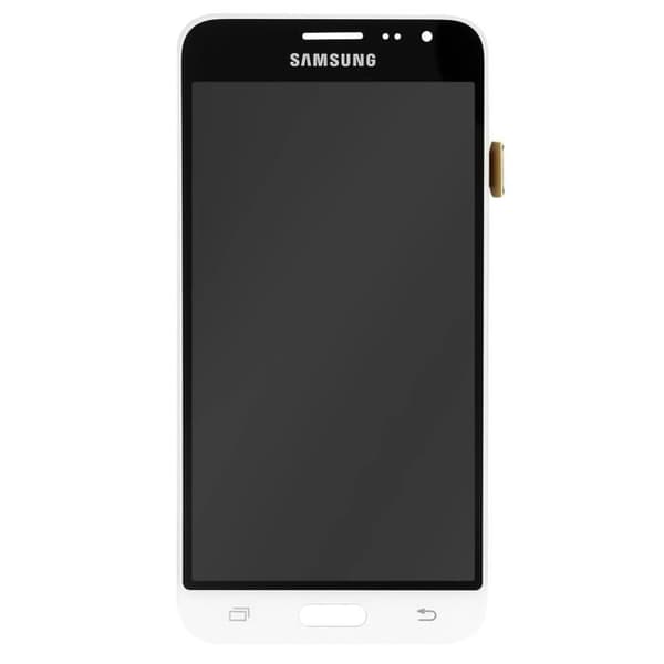 LCD-skärm - Samsung - Galaxy J3 - Original - Vit - Skärmbyte Vit