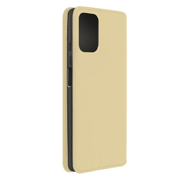 Hus - Xiaomi - Redmi Note 10 Pro - Øko-læder - Video Støtte - Gul Kortholder Gult guld