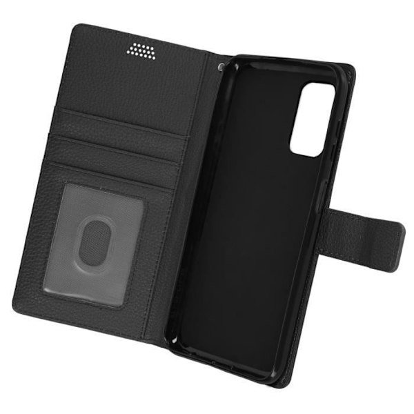 Samsung Galaxy A13 Cover - AVIZAR - Video Stand Wallet Cover - Sort svart