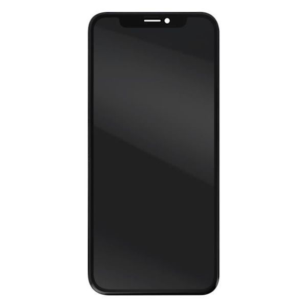 Ersättnings Soft OLED-skärm för iPhone XS - AVIZAR - Svart - Flexibelt glas - Optimal multimediaupplevelse Svart