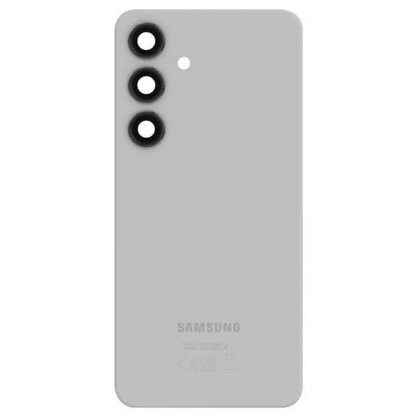 Bagglas - SAMSUNG - Galaxy S24 Plus - Sølv - Forenklet installation - Original Grå
