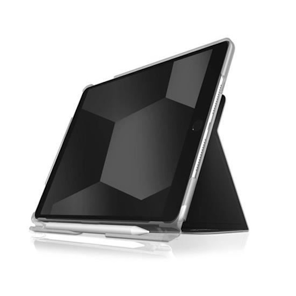 STM STUDIO flip-fodral kompatibelt med iPad 10.2 (2019/20/21 - 7/8/9th gen) Svart